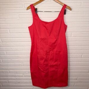 J. Crew Hot Pink Cotton Chino Dress, Women’s Size 8